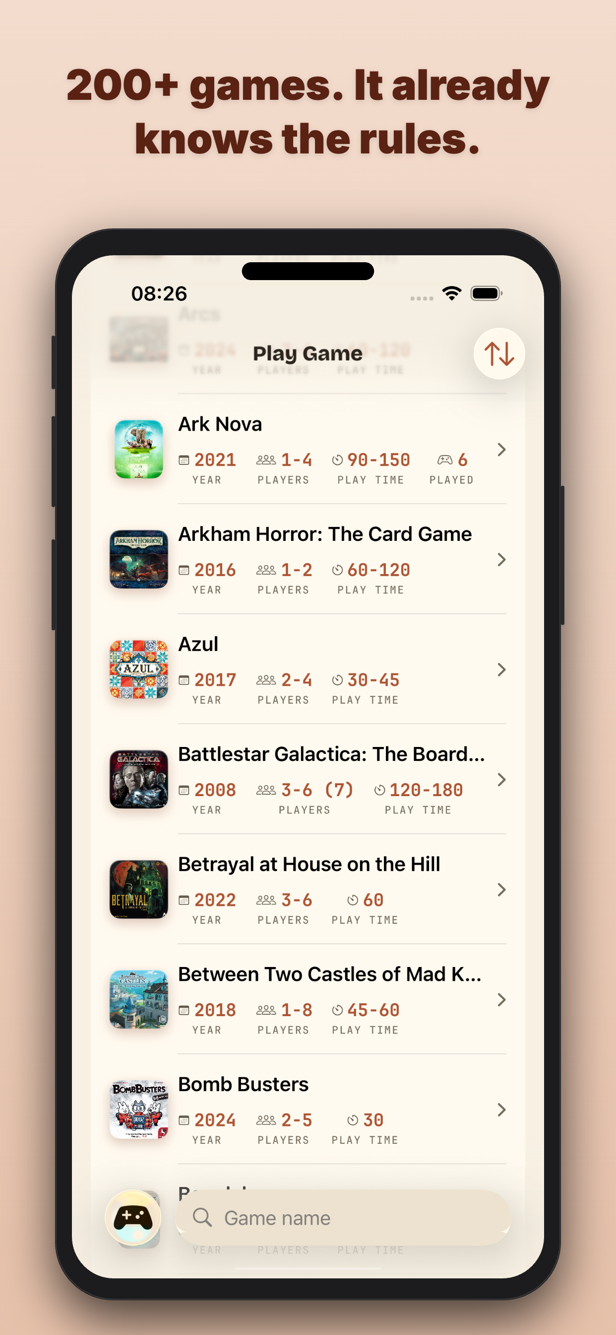 BoardGamePad screenshot 2