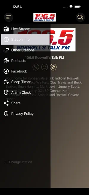 106.5 Roswell's Talk FM screenshot 4