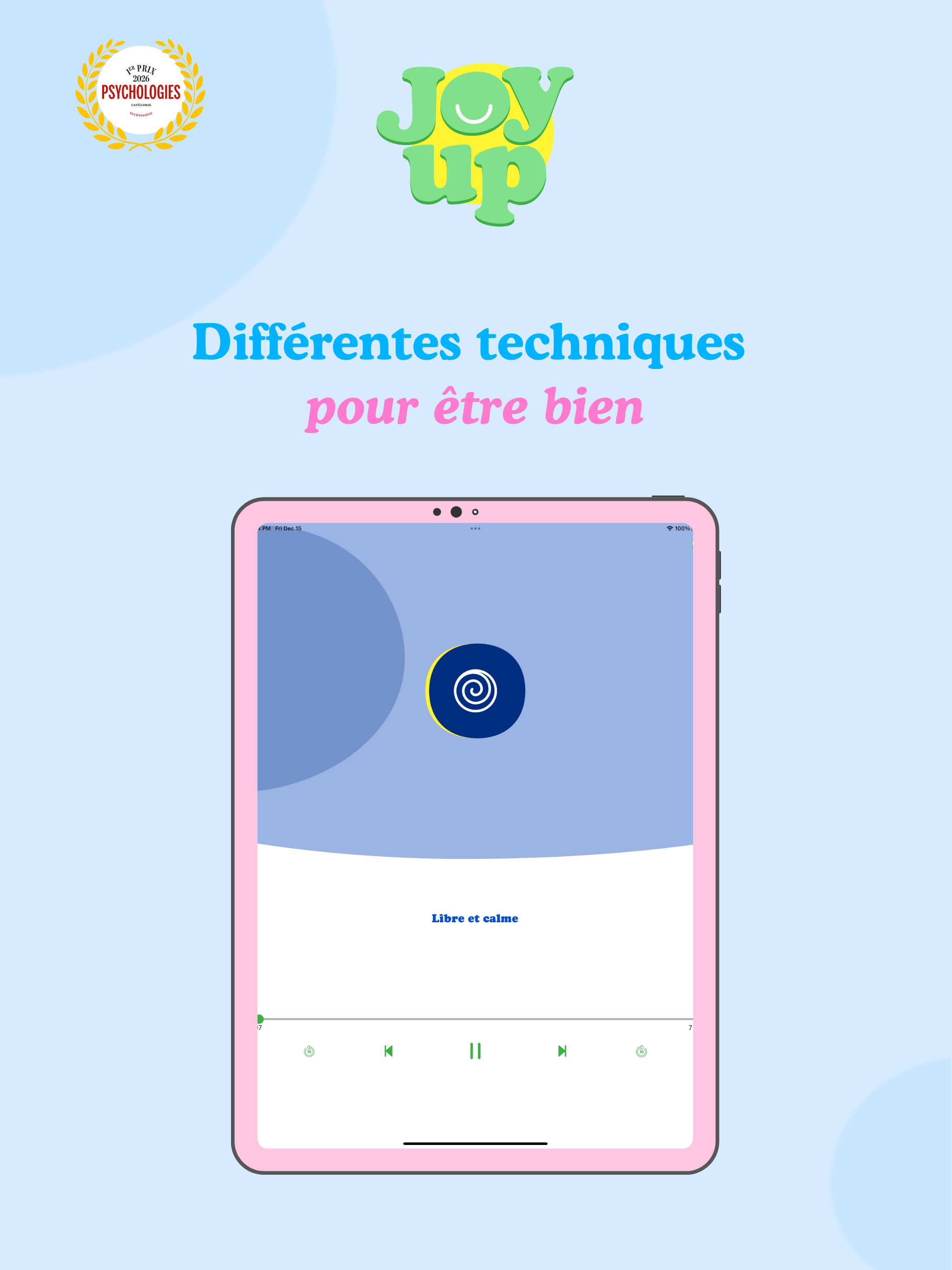 Joy Up : Méditations guidées