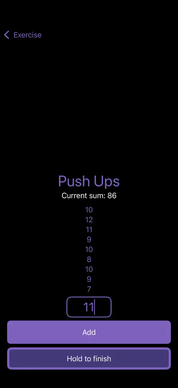 Screenshot #2 pour easyrepcounter