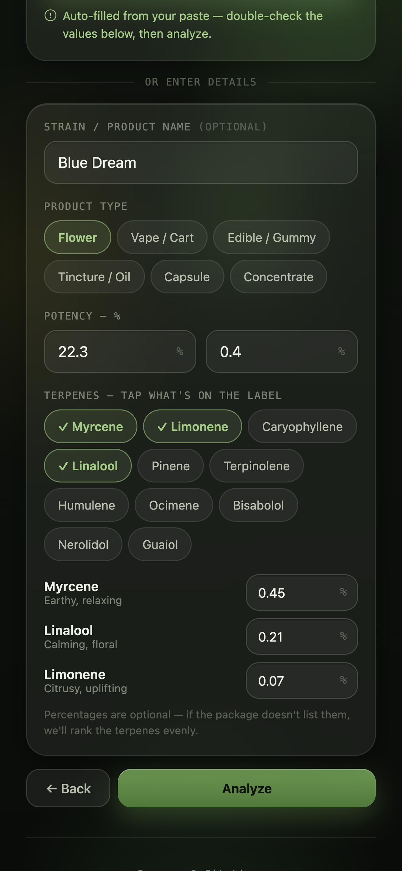 Strain Sense screenshot 3