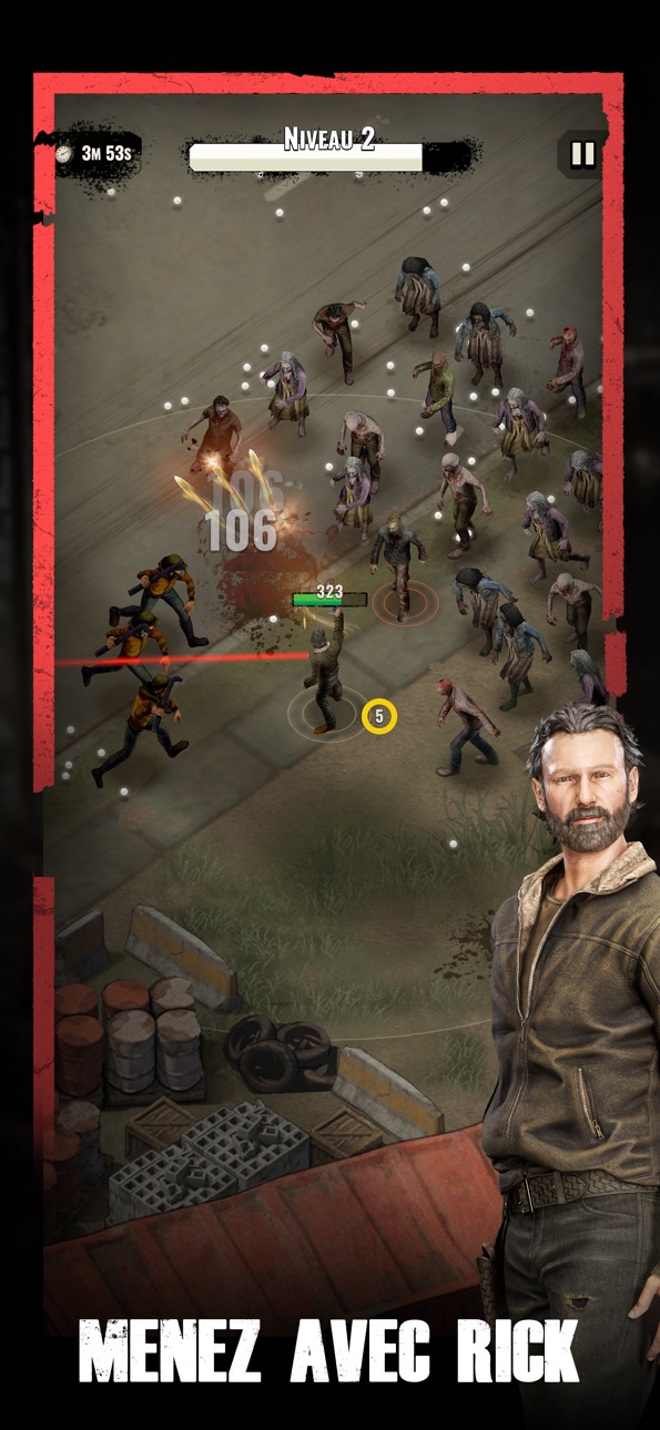 The Walking Dead: Aftermath iOS Mod IPA screenshot 2 - iOS game interface