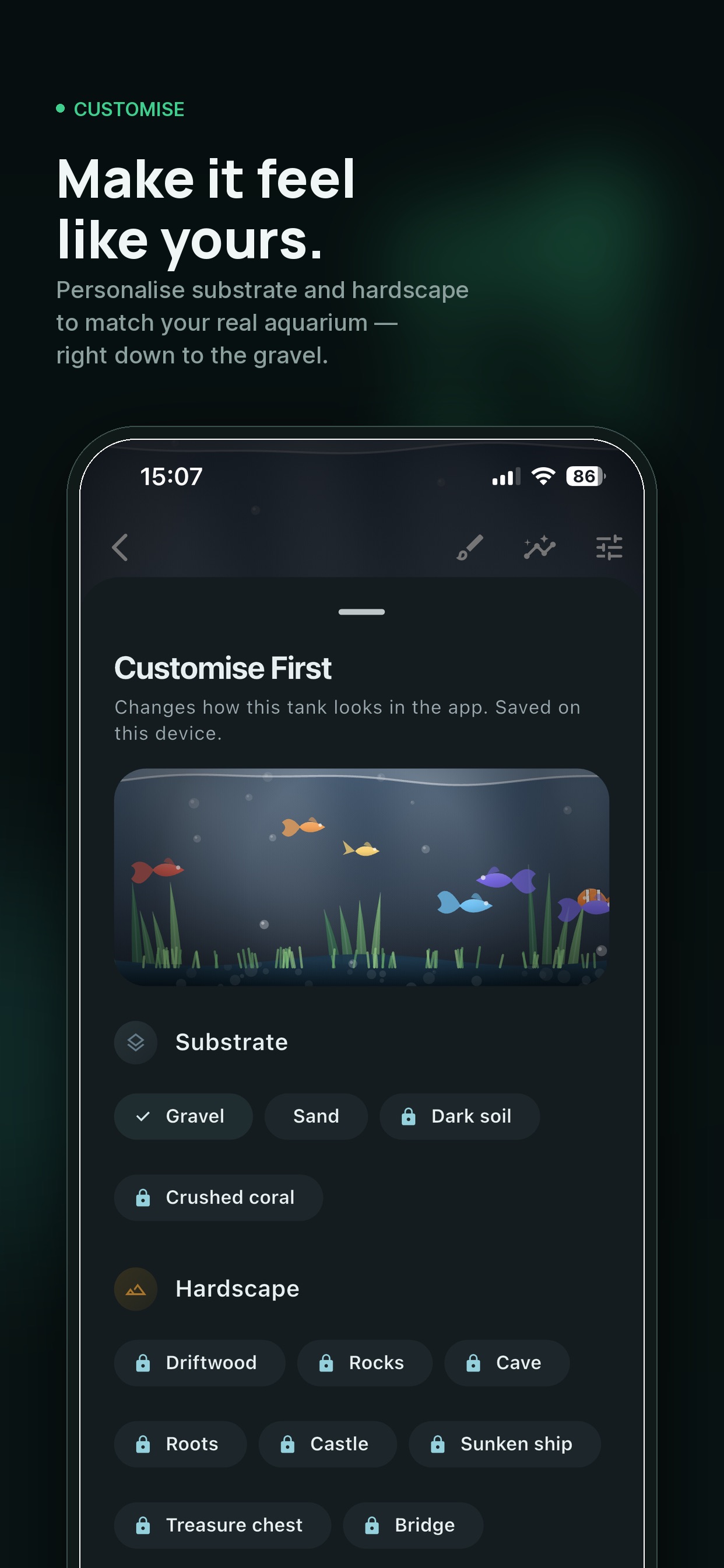 Screenshot 3 of Tankside: Fish & Aquarium Care