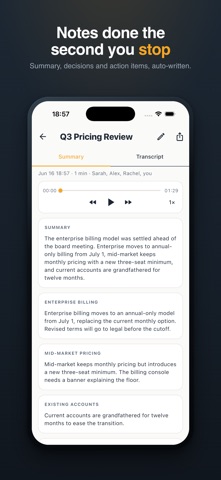 Minuted: AI Meeting Notes Screenshot 3 of 10