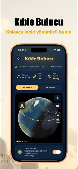 Namaz Vakitleri: Ezan ve Kıble screenshot 2