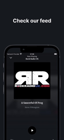 Rock Radio UK iPhone screenshot