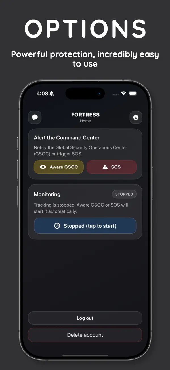 Screenshot #3 pour Fortress SOS Premium