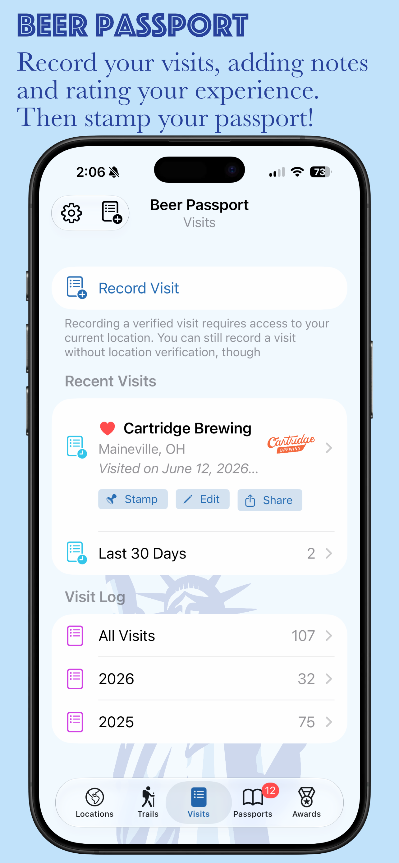 Beer Passport US