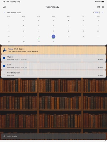 Study Clock: Deep Focus Timer iPad screenshot