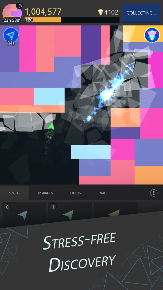 #4. Zen Shards - Idle Merge Game (iOS) Door: Benjamin Metzger