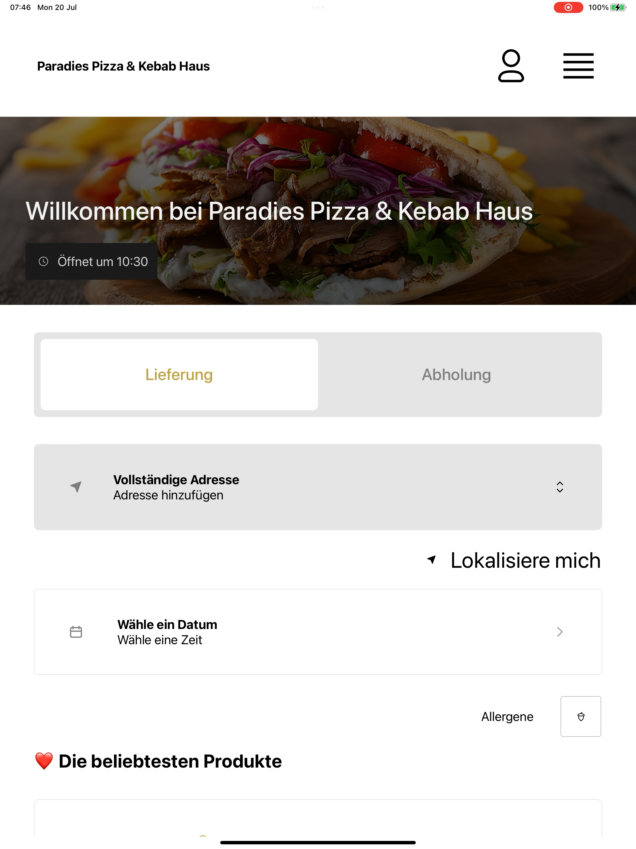 Paradies Pizza & Kebab Haus screenshot 9