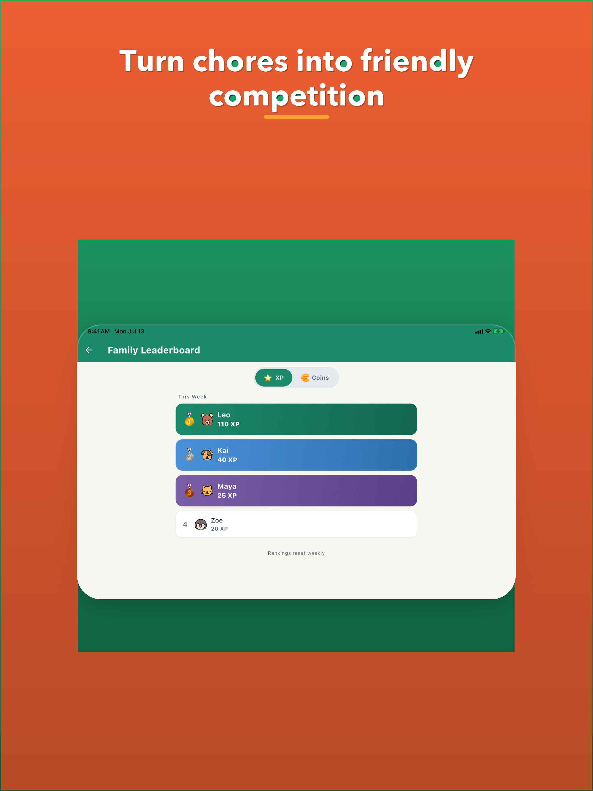 GrowTide: Family Chore Tracker screenshot 12
