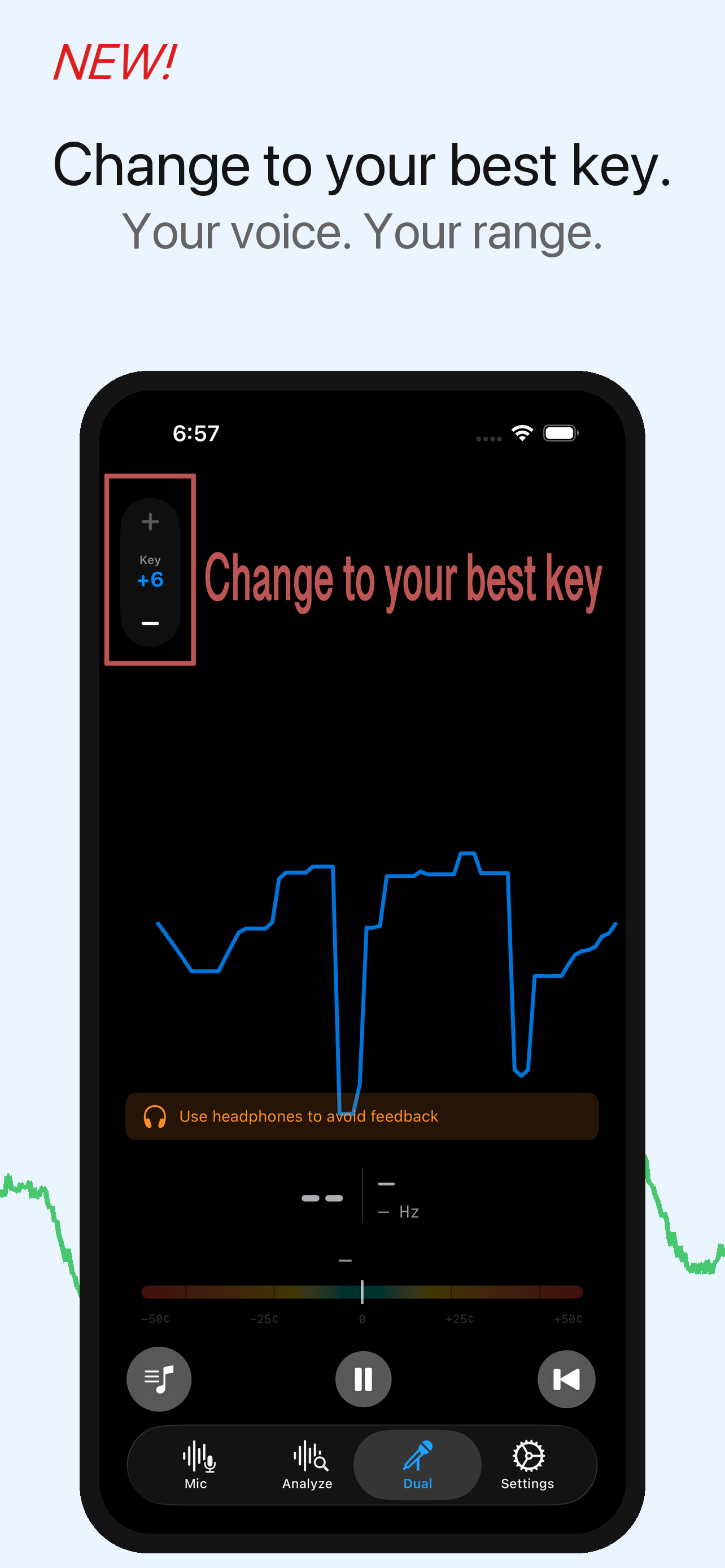 PitchMonitor - Vocal Visual screenshot 6