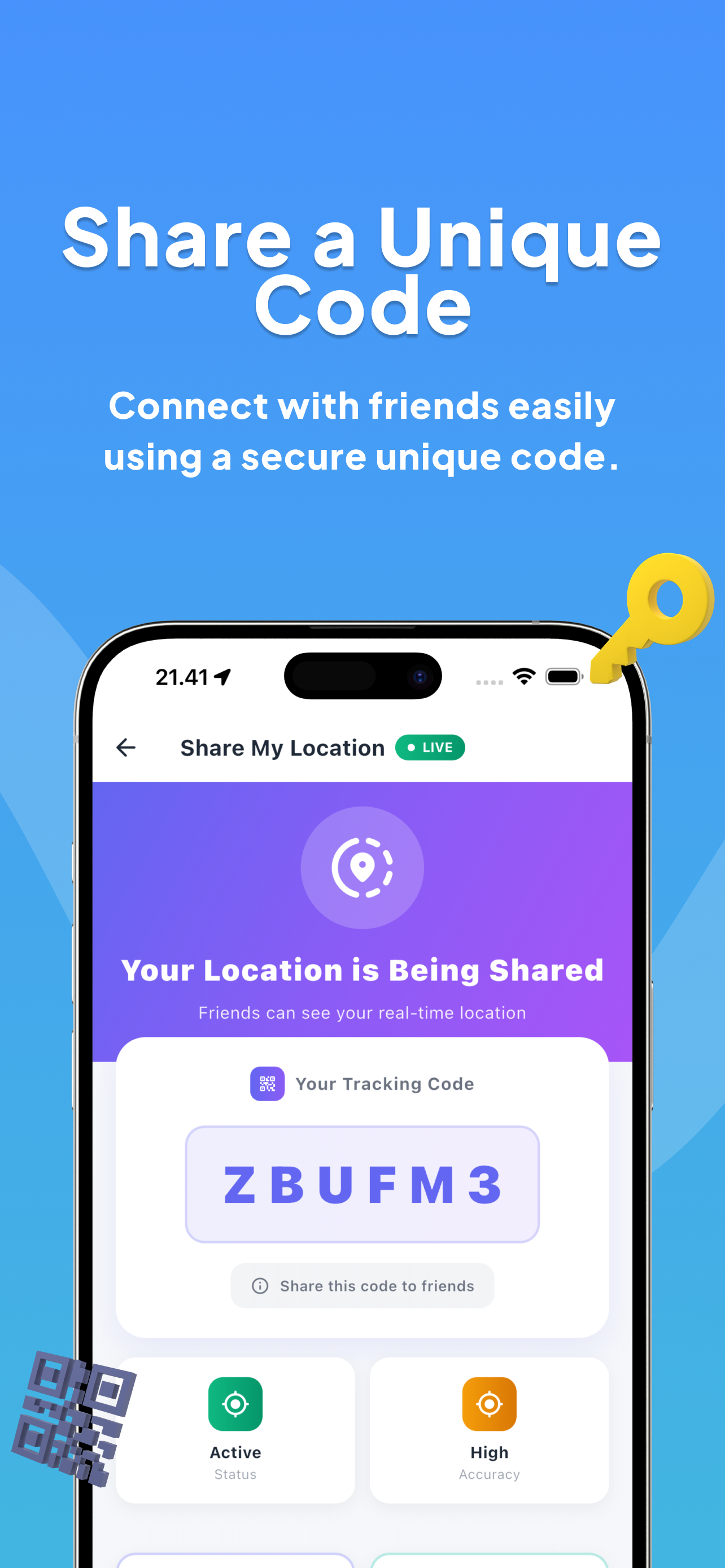 Track location: Findmyfriends screenshot 3