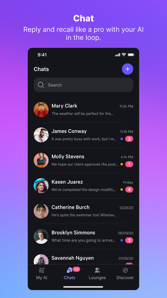 #3. Personal AI (iOS) Podle: Human AI Labs, Inc