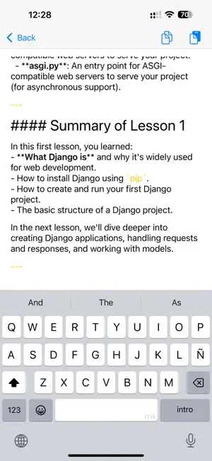 Editor - Markdown Notes screenshot 2