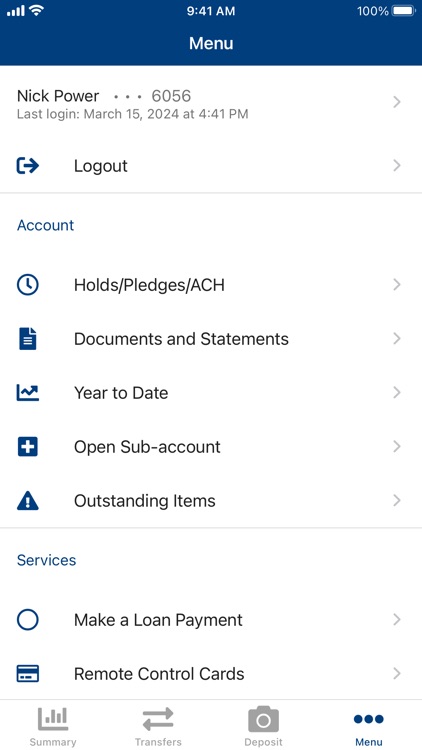 West Branch Valley FCU screenshot-4