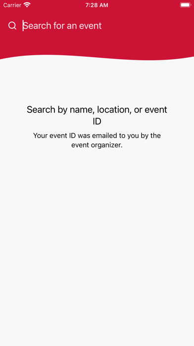 FDLI Events Screenshot