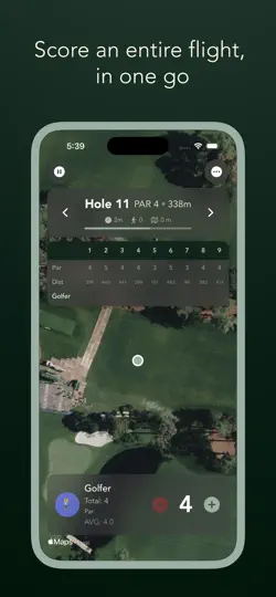 Скриншот Parcours - Golf GPS & Score на iPhone 2
