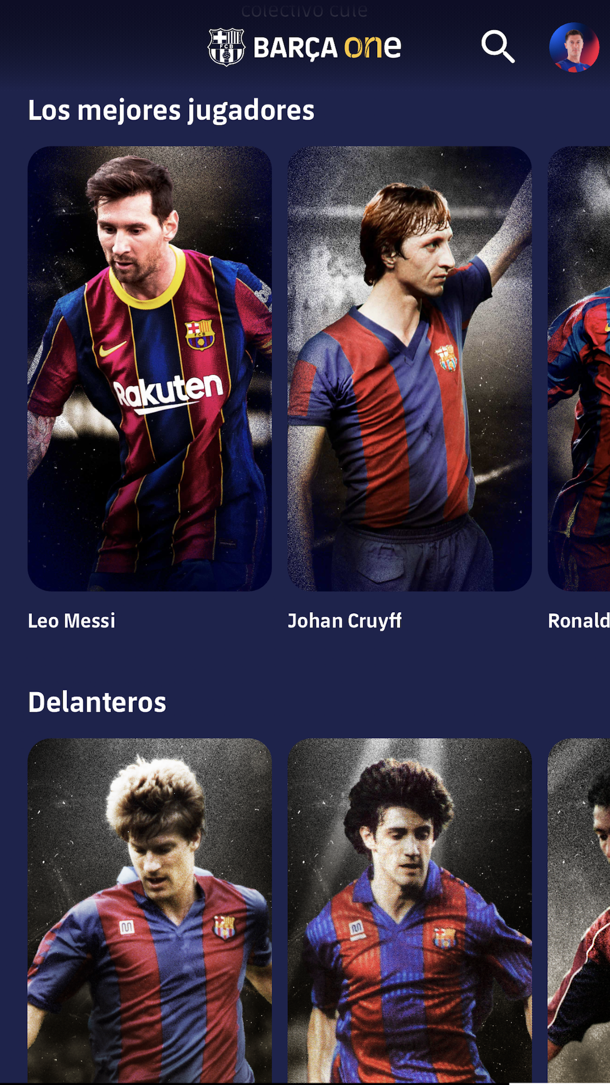 Barça One screenshot 2
