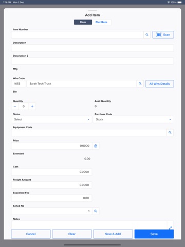 GERFS - Blue iPad screenshot