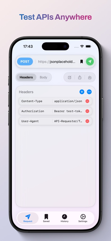API Requester - HTTP Client - Developer Tools App | MWM