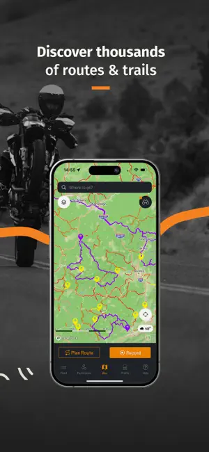 REVER - Motorcycle GPS & Rides screenshot 2