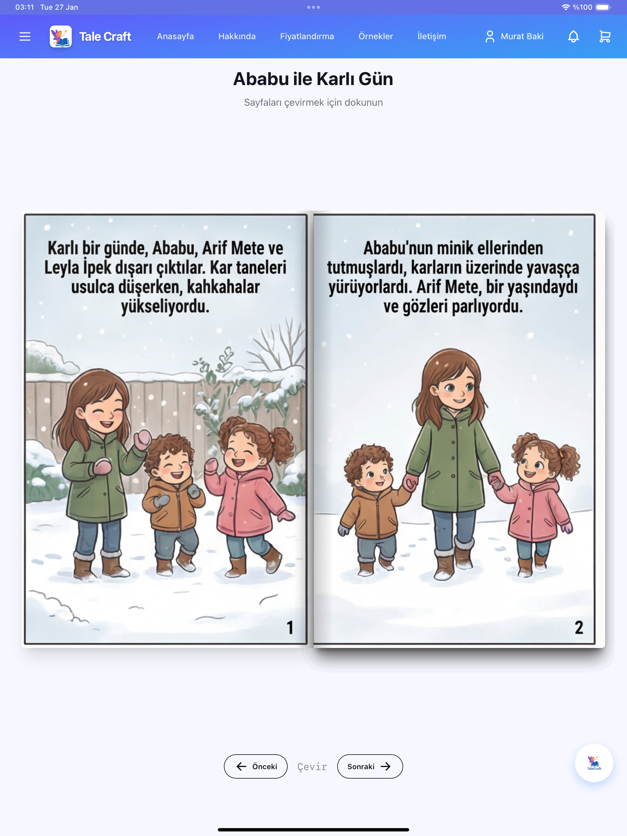 TaleCraft: AI Hikaye Oluştur