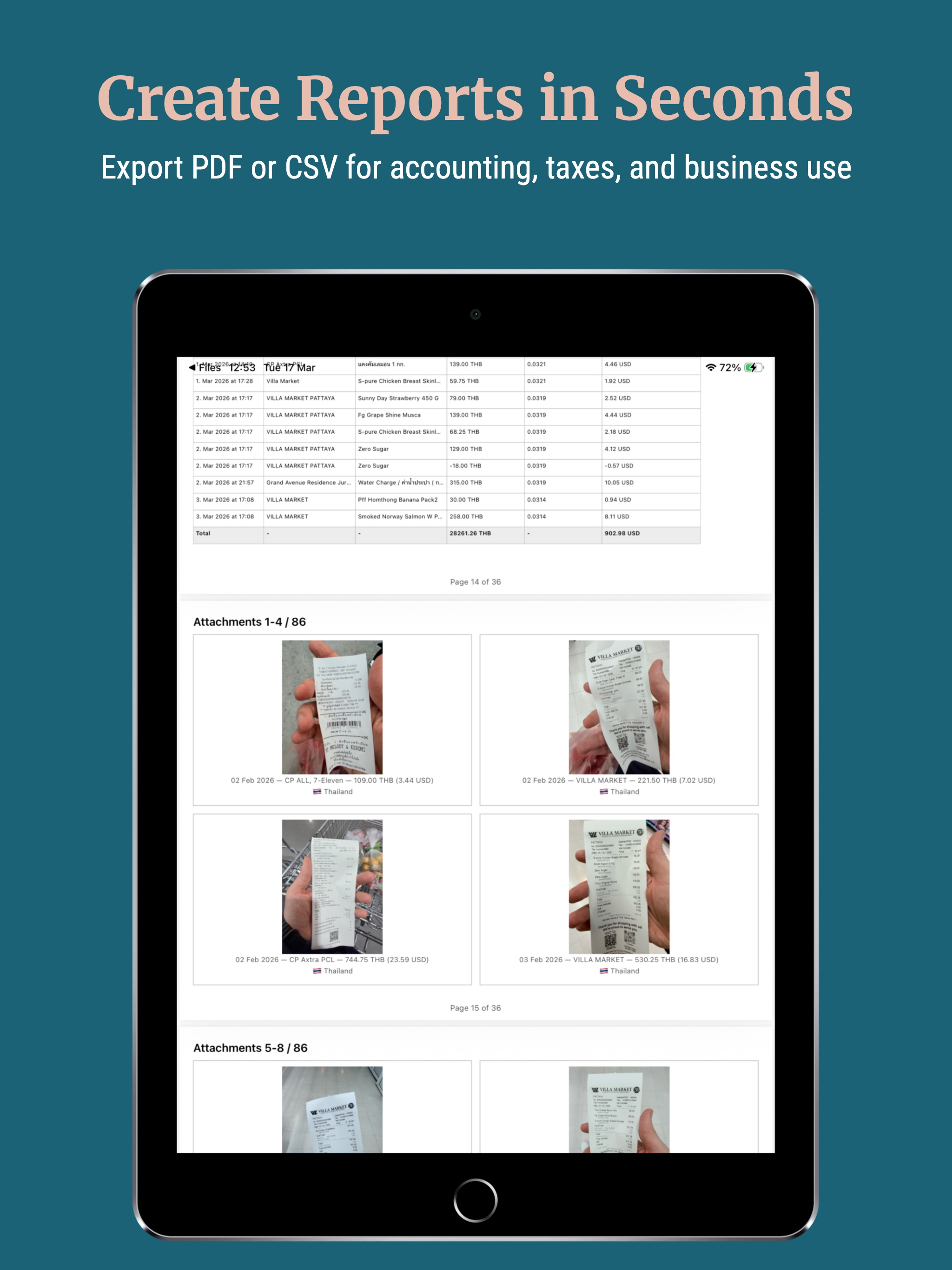 Expense AI – Receipt Scanner screenshot 11