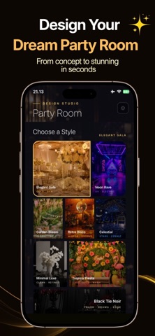 Party Room AI: My Party Design iPhone screenshot