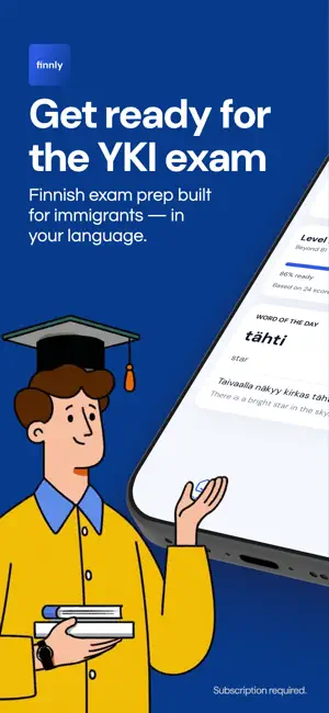 Finnly - Learn Finnish & YKI screenshot 1