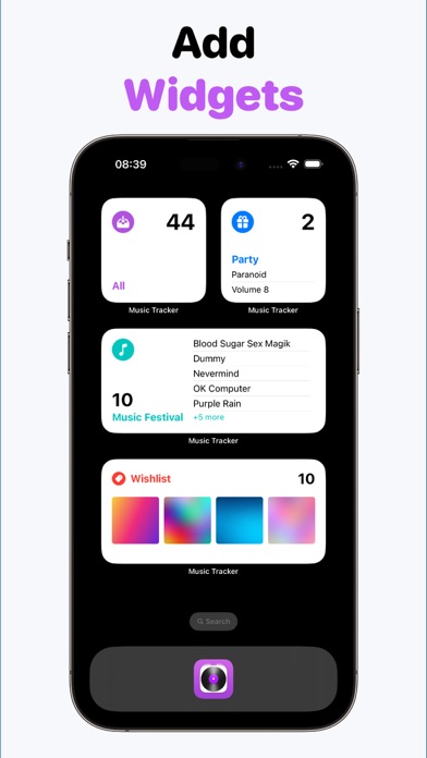 Music Tracker: Vinyl and CDs Screenshot