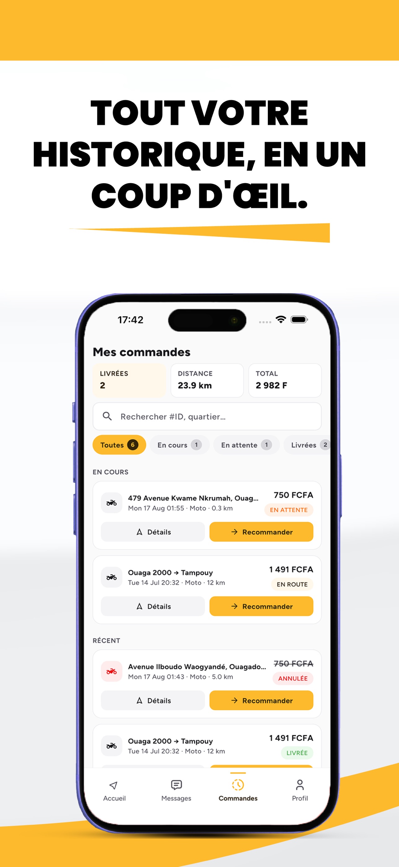Screenshot 6 of Allo Youri – Livraison colis