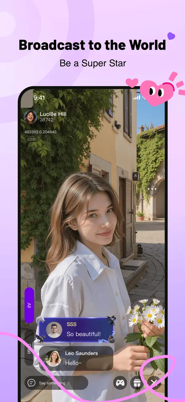 Screenshot #2 pour Coco -Live Stream, Go Live