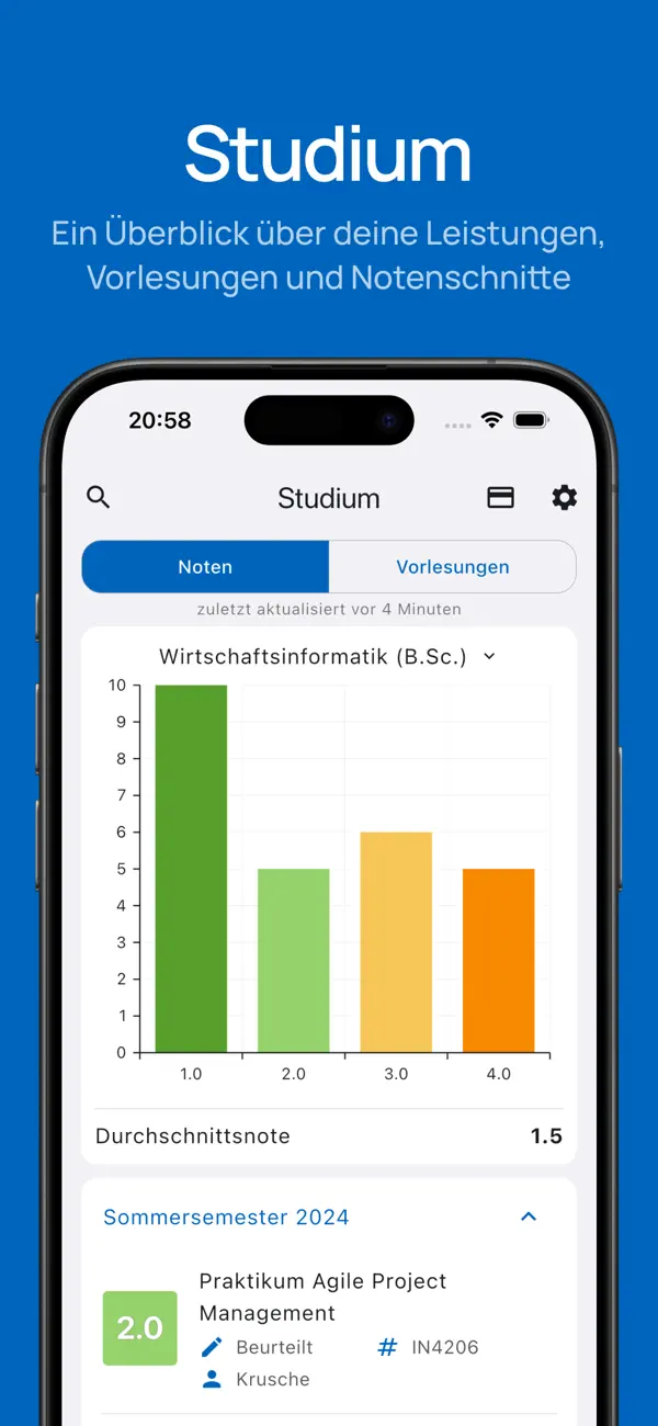 Screenshot #2 pour TUM Campus App