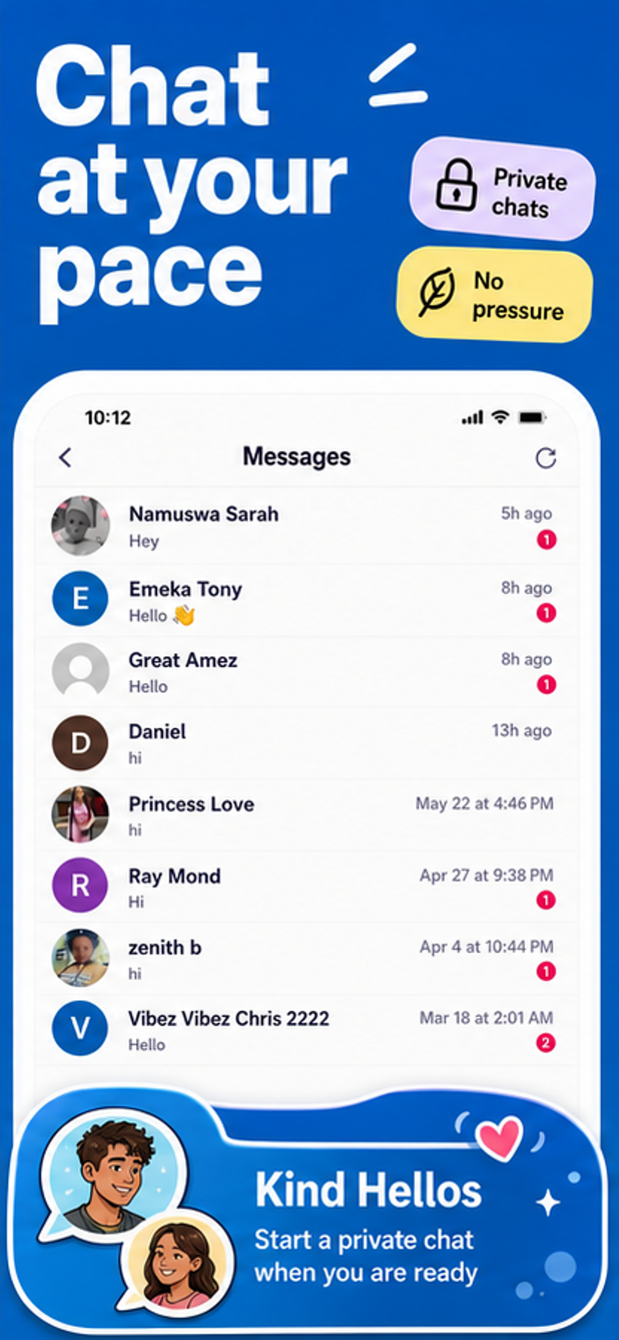 Lonely - Chat with Strangers screenshot 3