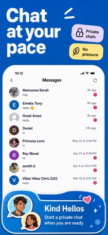 Lonely - Chat with Strangers iPhone screenshot