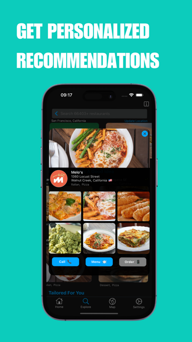 Contxt: Find Food Near Me iPhone screenshot 5 - Food & Drink app