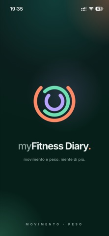myFitness Diary iPhone screenshot