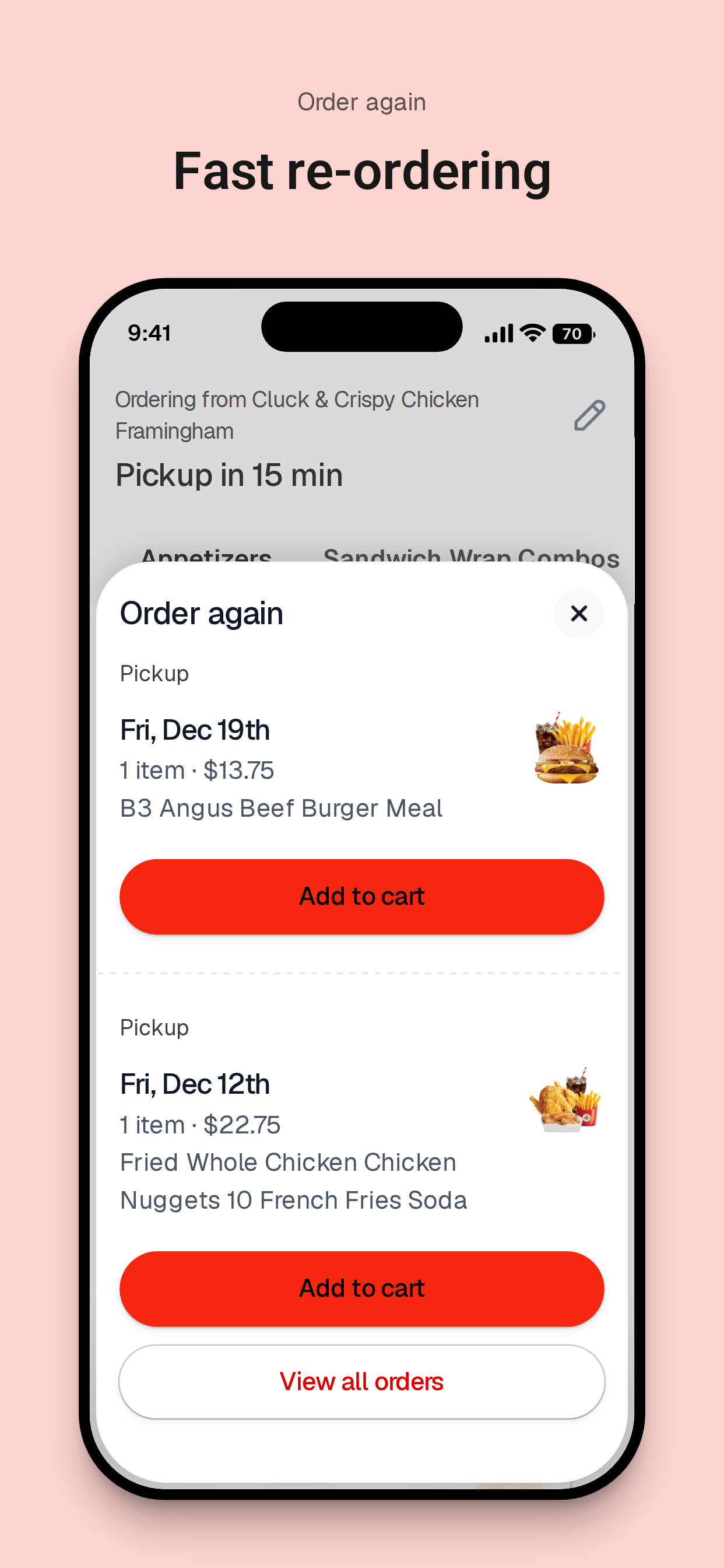 Cluck & Crispy Chicken To Go screenshot 4