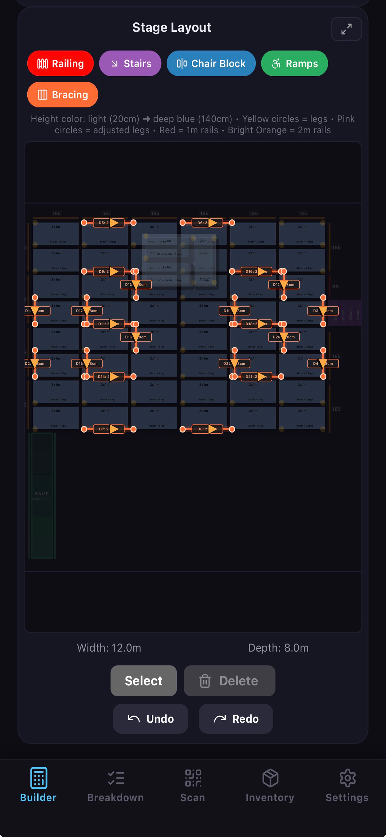 Stage Builder X screenshot 3