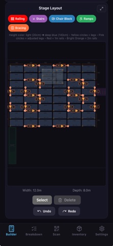 Stage Builder X screenshot