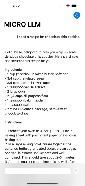 MICRO LLM Screenshot