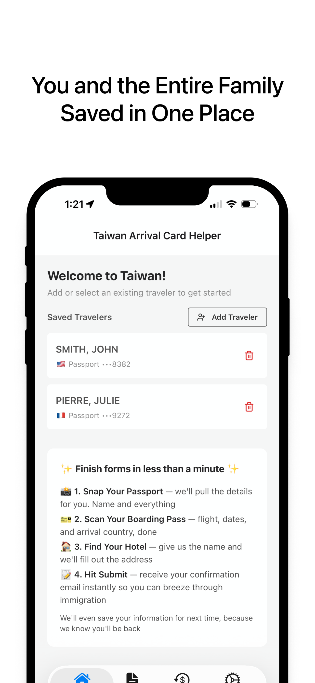 Taiwan Arrival Card Helper screenshot 6