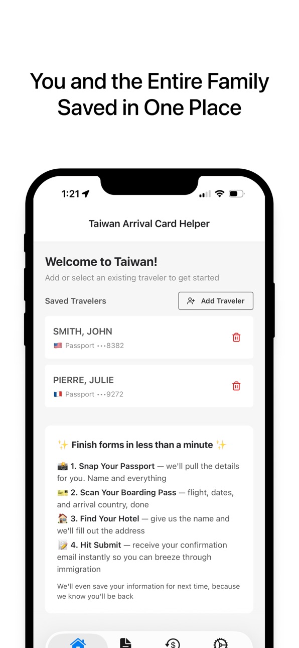 iPhone screenshot