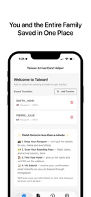 Taiwan Arrival Card Helper screenshot