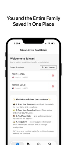 Taiwan Arrival Card Helper Screenshot 5 of 6