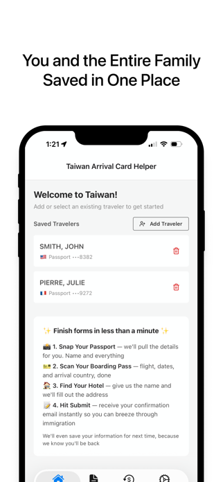 Taiwan Arrival Card Helper Screenshot 5 of 6