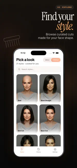 Hairify: Hairstyle Changer app screenshot 2