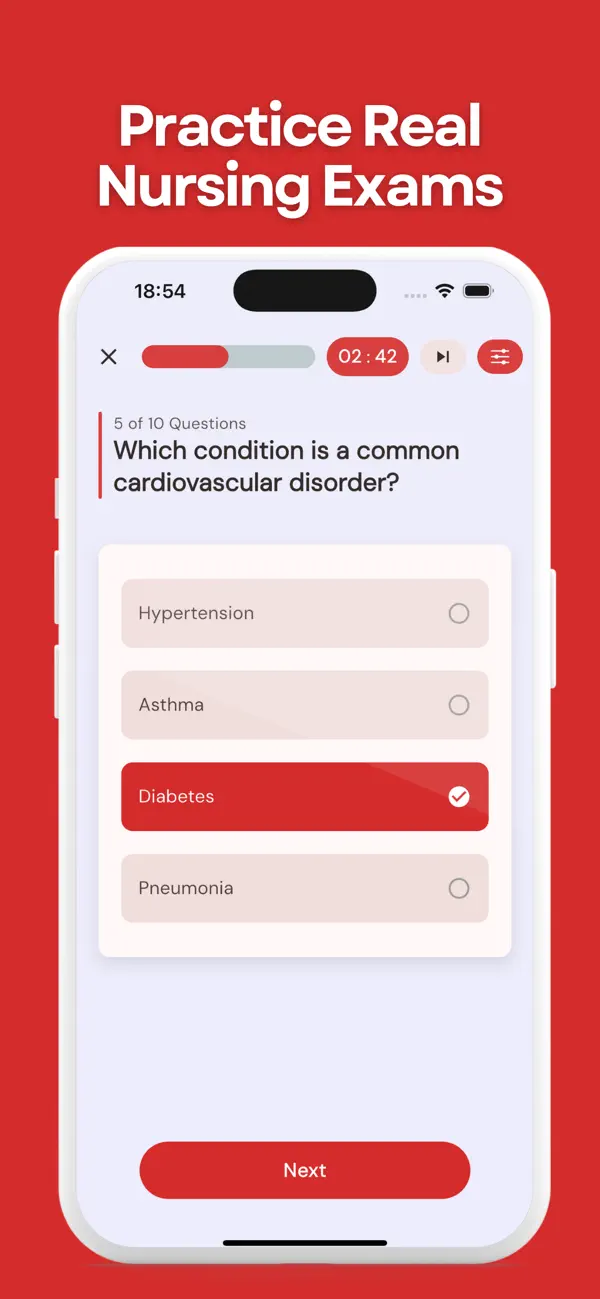 Screenshot #1 pour Nursing Exams: RN Practice